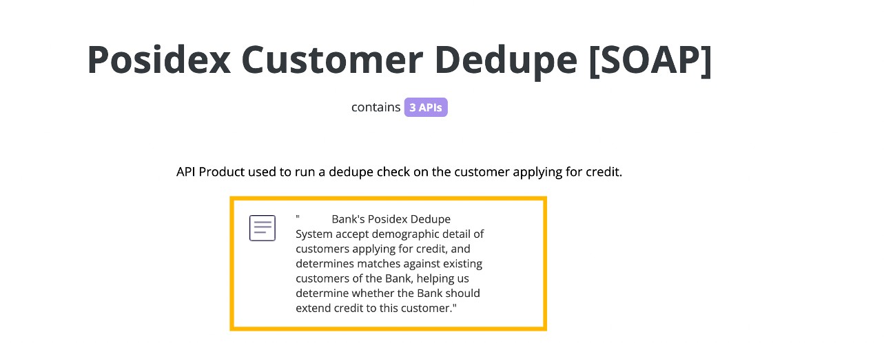 Posidex Customer Dedupe documentation explaining customer demographic matching